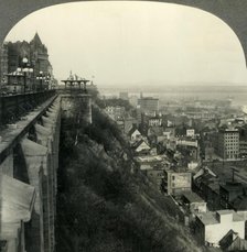 "The Most Picturesque City in North America" - Quebec from the Citadel, Canada', c1930s. Creator: Unknown.