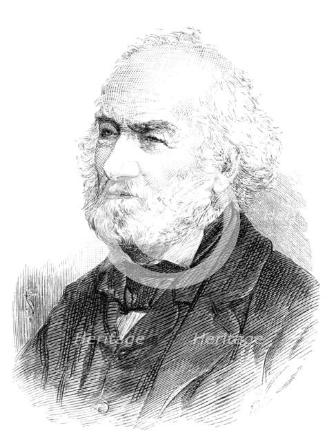 The late Mr. John Payne Collier, Shakspearian scholar, 1883. Creator: Unknown.