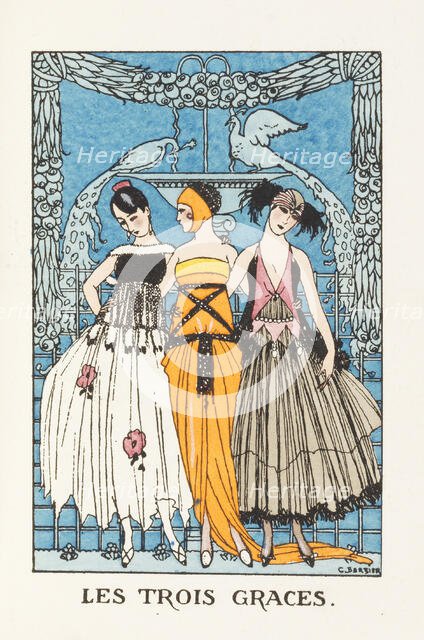 La guirlande des mois , 1917-1920. Creator: Barbier, George (1882-1932).