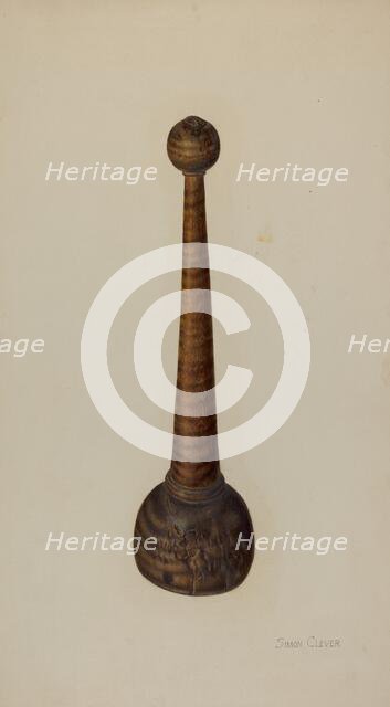 Masher, c. 1941. Creator: Clever, Simon.