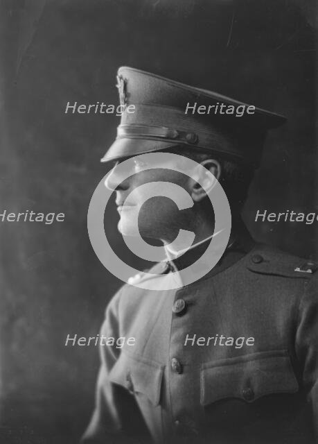 Captain Stuart Benson, portrait photograph, 1917 Nov. 25. Creator: Arnold Genthe.
