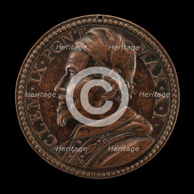 Clement IX (Giulio Rospigliosi, 1600-1669), Pope 1667 [obverse], 1668. Creator: Gaspare Morone Mola.