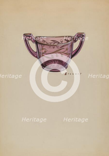 Sugar Bowl, c. 1937. Creator: Robert Stewart.