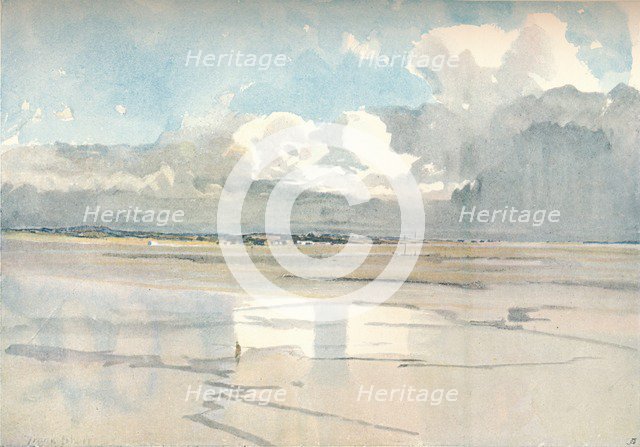 The Estuary of the Dee, c1877-1906, (1906). Artist: Francis Job Short