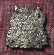 Brooch from a Viking grave. Artist: Unknown