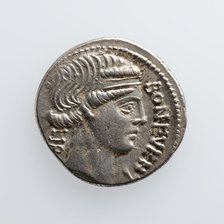 Denarius I. Scribonius Libo, 55 B.C. Creator: Unknown.
