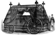 Funeral Car of Napoleon I., 1858. Creator: Unknown.