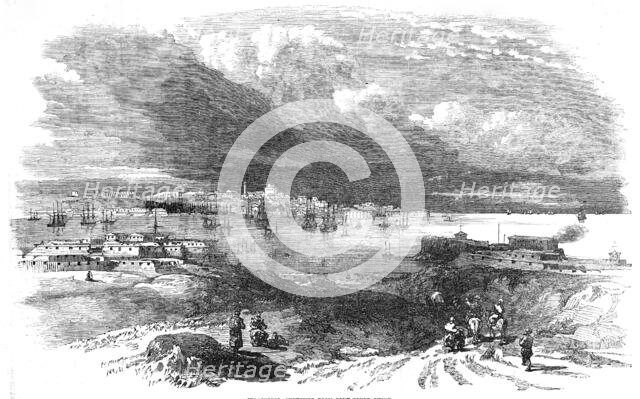 Sebastopol, sketched from Fort Constantine, 1854. Creator: Unknown.