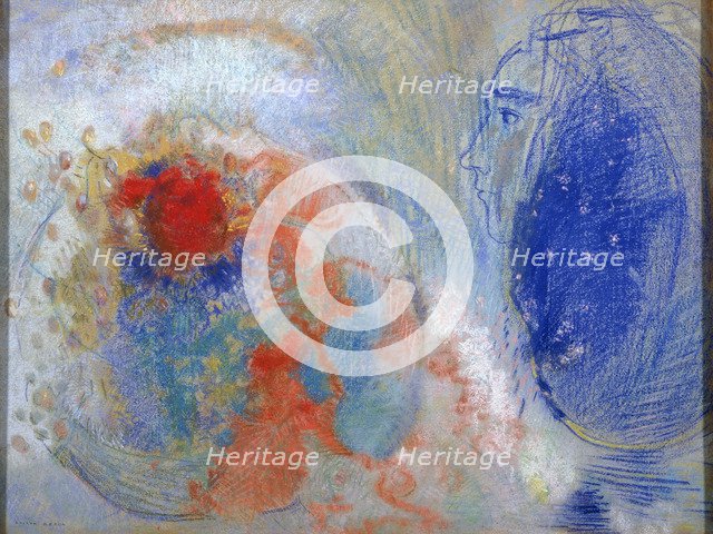 'Night and Day', 1908-1911.  Artist: Odilon Redon