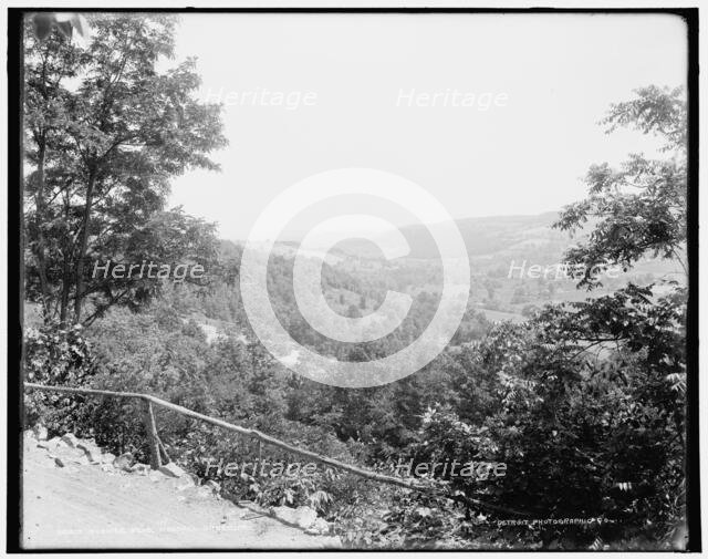Moshier Knob, Marshall Creek, Pa., between 1890 and 1901. Creator: Unknown.