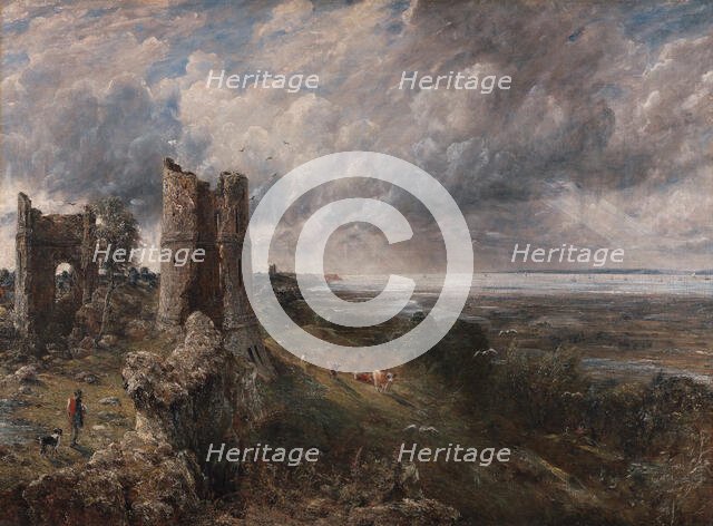 Hadleigh Castle, The Mouth of the Thames--Morning after a Stormy Night, 1829. Creator: John Constable.