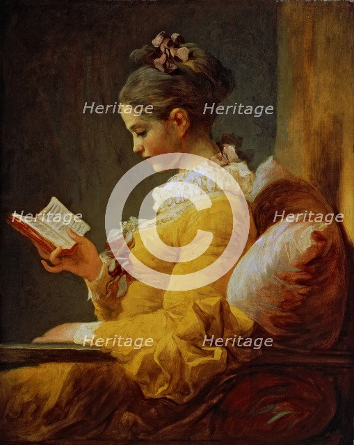  'Girl reading', by Jean Honoré Fragonard.