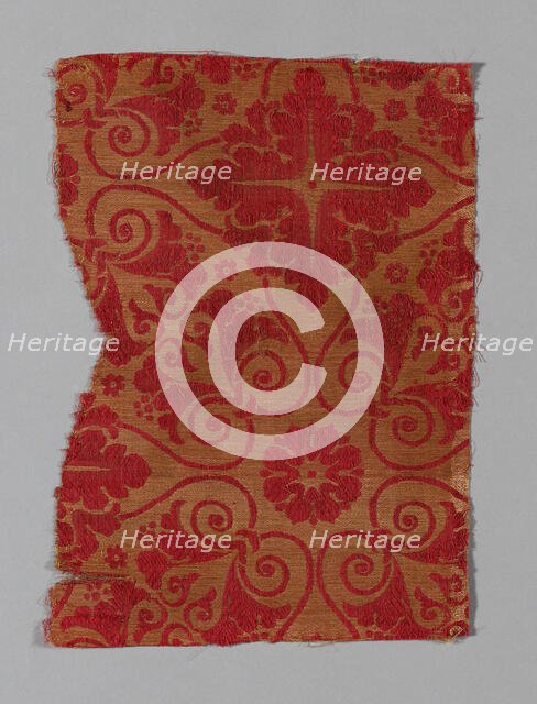 Two Fragments, Spain, 19th century. Creator: Unknown.