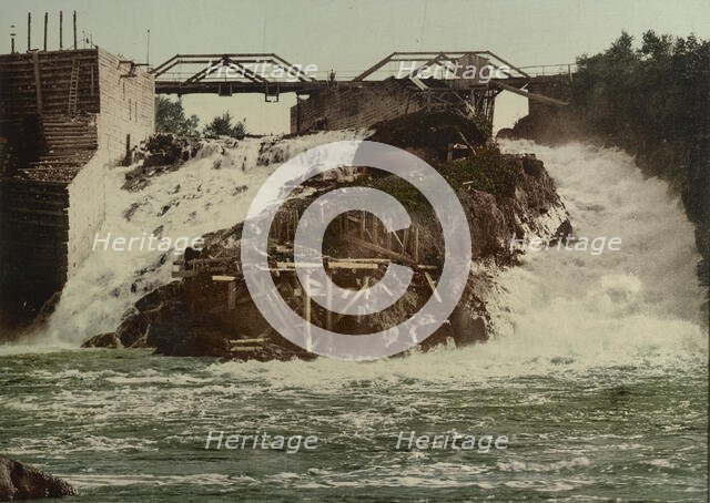 Michigan, Quinnesec Falls, c1898. Creator: Unknown.