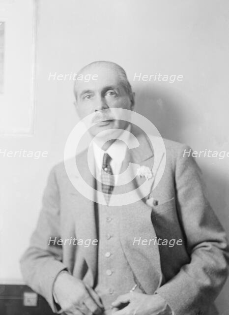 Robert Schey, portrait photograph, 1933 Oct. 19. Creator: Arnold Genthe.