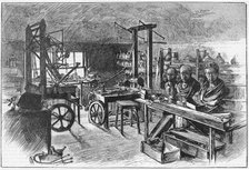 James Watt's workshop at Heathfield Hall, Birmingham, 1886. Artist: Unknown