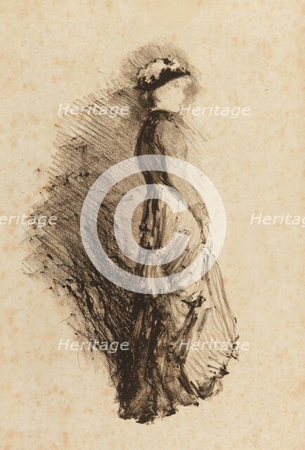 Study, 1878. Creator: James Abbott McNeill Whistler.