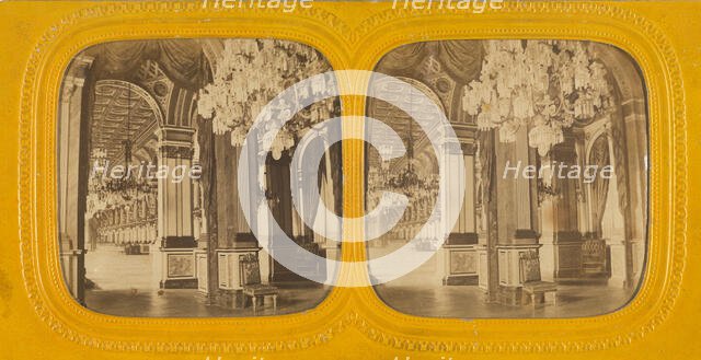 Gd Salon hotel de ville, 1860s. Creator: E Lamy.