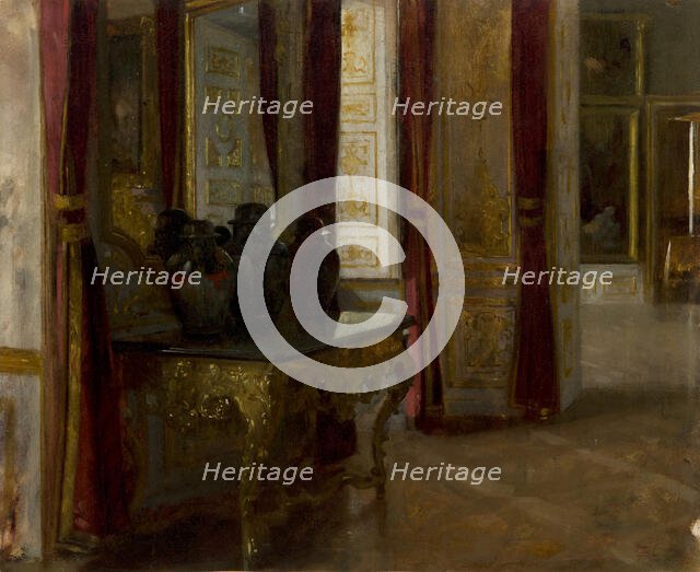 Interior, 1870, [okolo 1874]. Creator: Aleksander Gierymski.