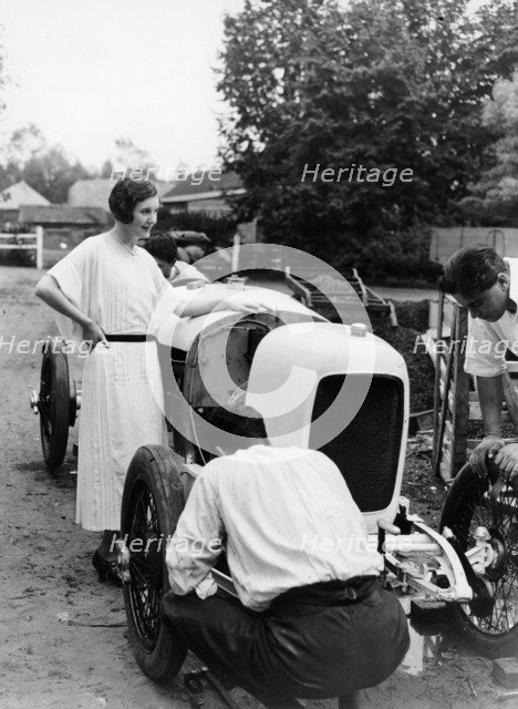 June and Woolf Barnato. Artist: Unknown