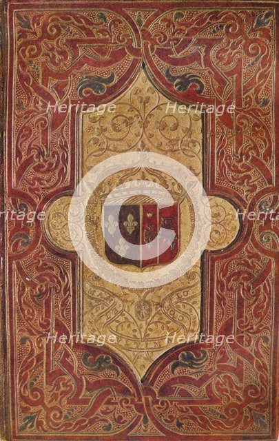 'Binding with arms of Henry III', c1585 (1947). Artist: Unknown.