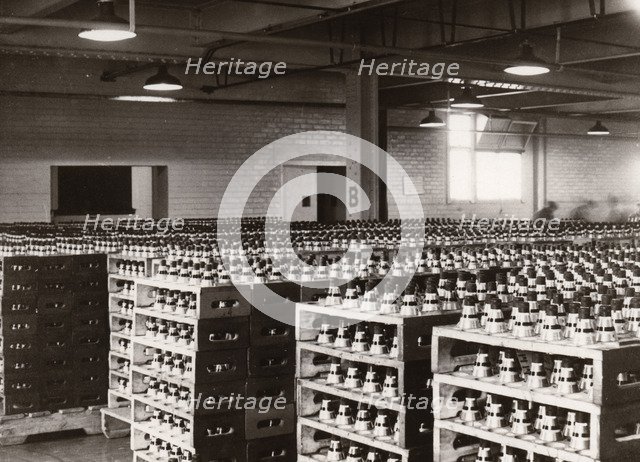 Munitions work, County Industries, York, Yorkshire, 1943. Artist: Unknown