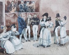 The Cotillion Dance, 1831.