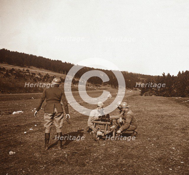 Communications, Genicourt, northern France, c1914-c1918. Artist: Unknown.