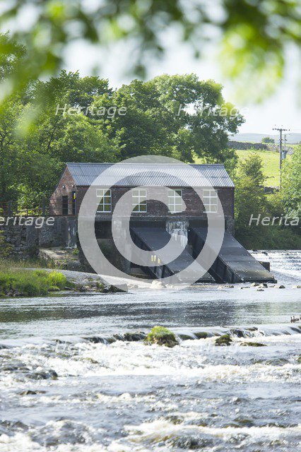 Linton Falls Hydroelectric Power Station, Yorkshire Dales National Park, 2012. Artist: Alun Bull.