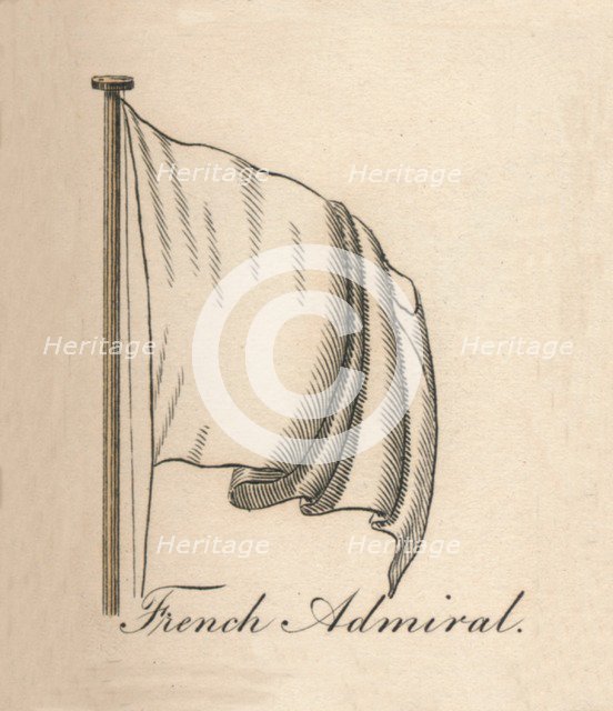 'French Admiral', 1838. Artist: Unknown.
