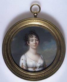 Portrait of a young woman, between 1804 and 1815. Creator: Jean Baptiste Jacques Augustin.