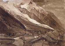 The Glacier des Bossons, Chamonix, June 1849. Artist: John Ruskin.