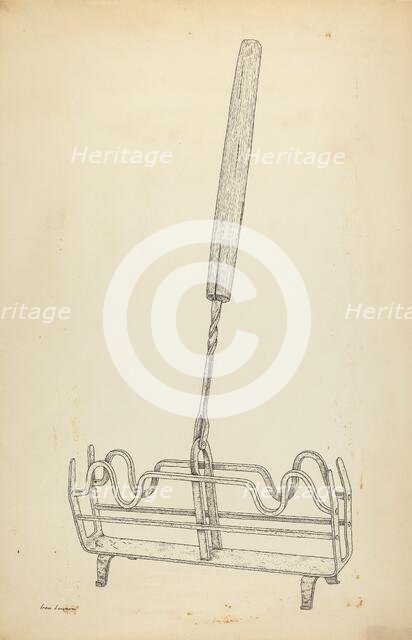 Toast Rack, c. 1939. Creator: Irene Lawson.
