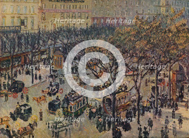 'Boulevard Montmartre', 1897. Artist: Camille Pissarro.
