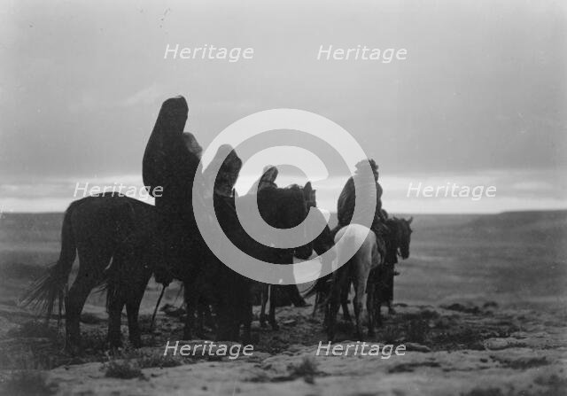 The dawn of day, c1905. Creator: Edward Sheriff Curtis.