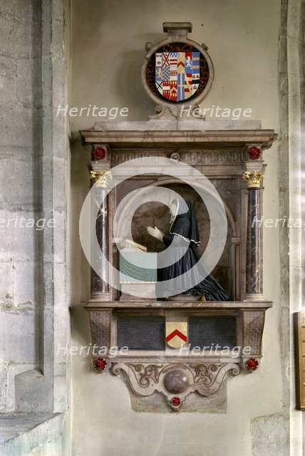 Scott monument, St Mary's church, Nettlestead, Kent, 1964. Artist: Laurence Goldman