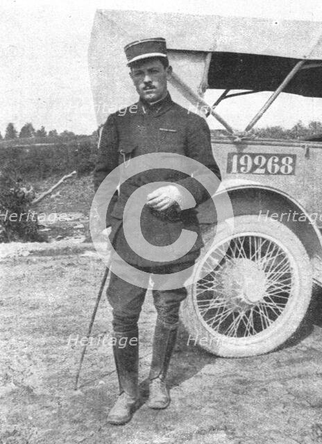 'Nos Aviateurs; l'adjudant Maxime Lenoir', 1916. Creator: Unknown.