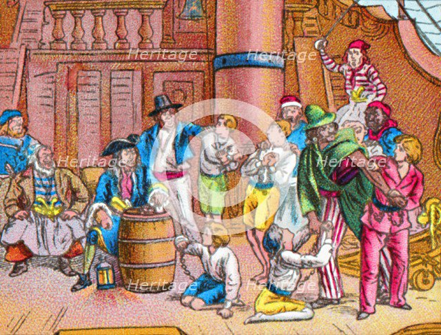 'The court martial', c1905. Artist: Unknown.