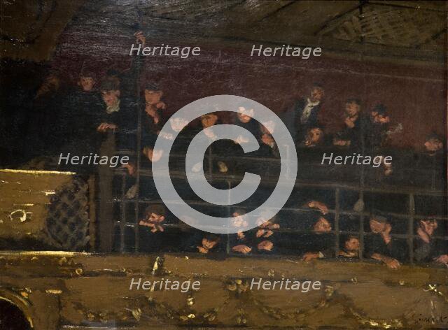 Noctes Ambrosionae , Gallery Of The Old Mogul, 1906-07.  Creator: Walter Richard Sickert.