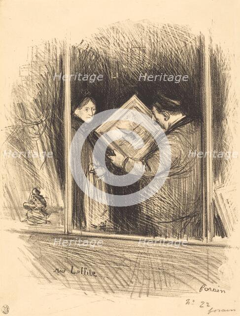 Laffitte Street, c. 1892. Creator: Jean Louis Forain.