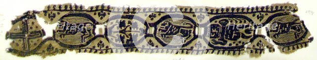 Textile Fragment, Coptic, 300-600. Creator: Unknown.