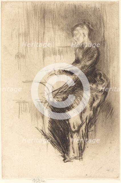 The Piano, 1875. Creator: James Abbott McNeill Whistler.