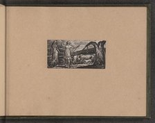 Colinet Departs in Sorrow, 1821. Creator: William Blake.