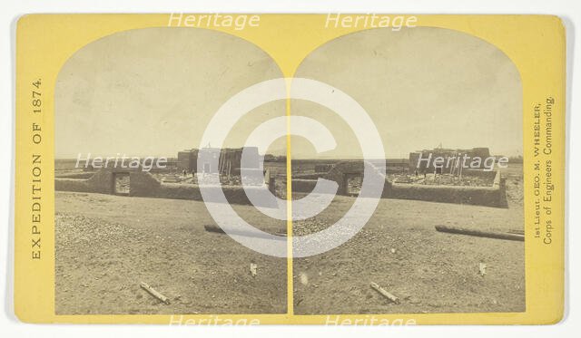 Roman Catholic Church, Plaza of Guadaloupe, Guadaloupe Co., Colorado. Built not many years..., 1874. Creator: Tim O'Sullivan.