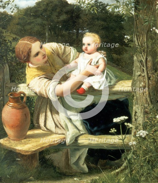 On the Way to the Spring, c1862. Artist: Frederick Richard Pickersgill