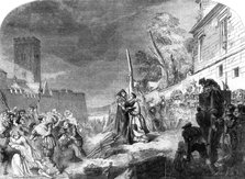 The martyrdom of Ridley and Latimer, Oxford, 1856.Artist: George Hayter