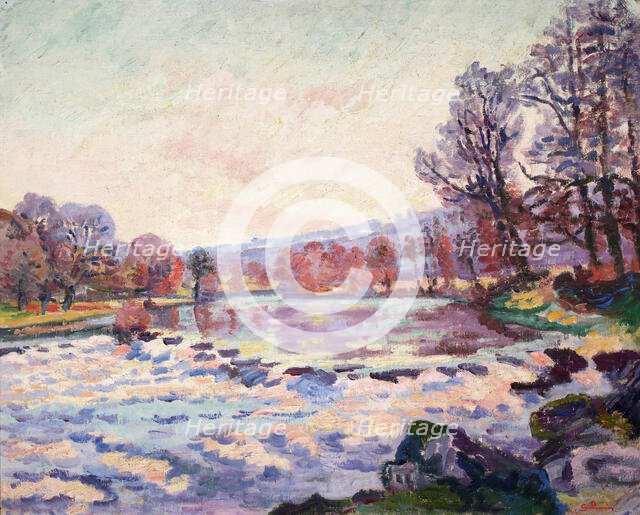 Winter on the Creuse, 1906. Creator: Guillaumin, Jean-Baptiste Armand (1841-1927).