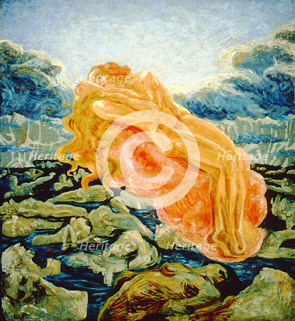 The dream. Paolo and Francesca, 1908-1909.