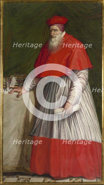 Portrait of Stanislaus Hosius (1504-1579), 1575. Creator: Anonymous.