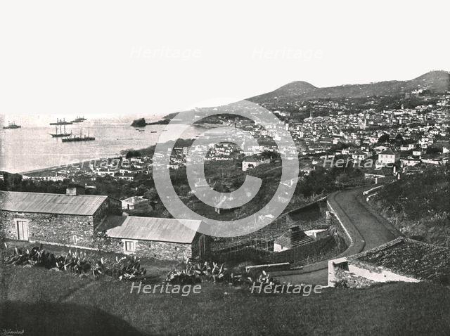 General view of Funchal, Madeira, Portugal, 1895.  Creator: Unknown.